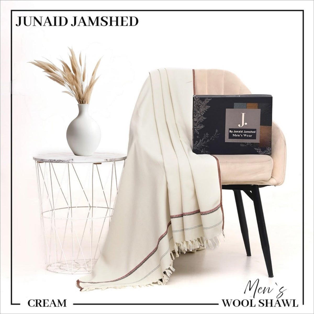 J. Premium Winter Shawl for Men JS 0906