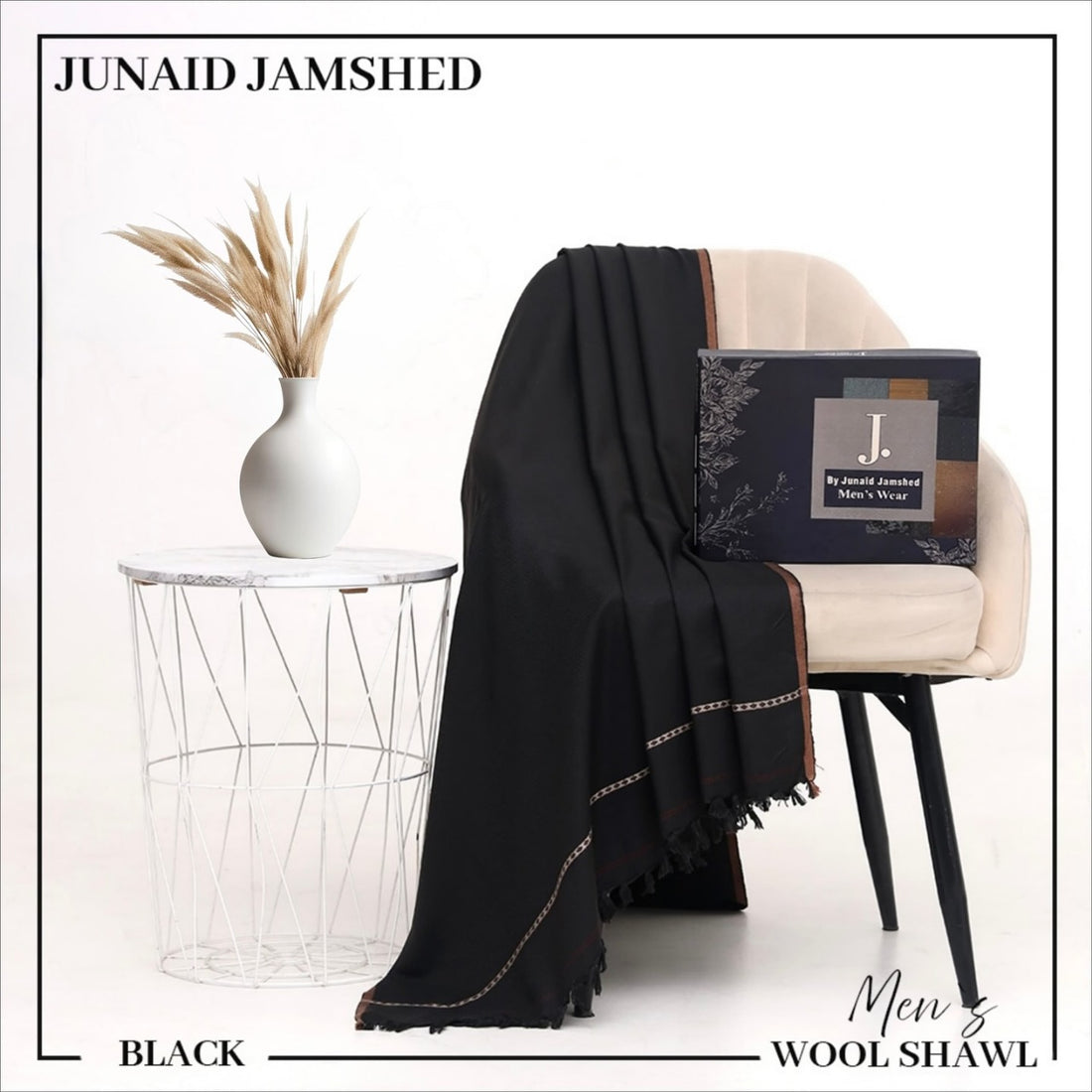 J. Premium Winter Shawl for Men JS 0904