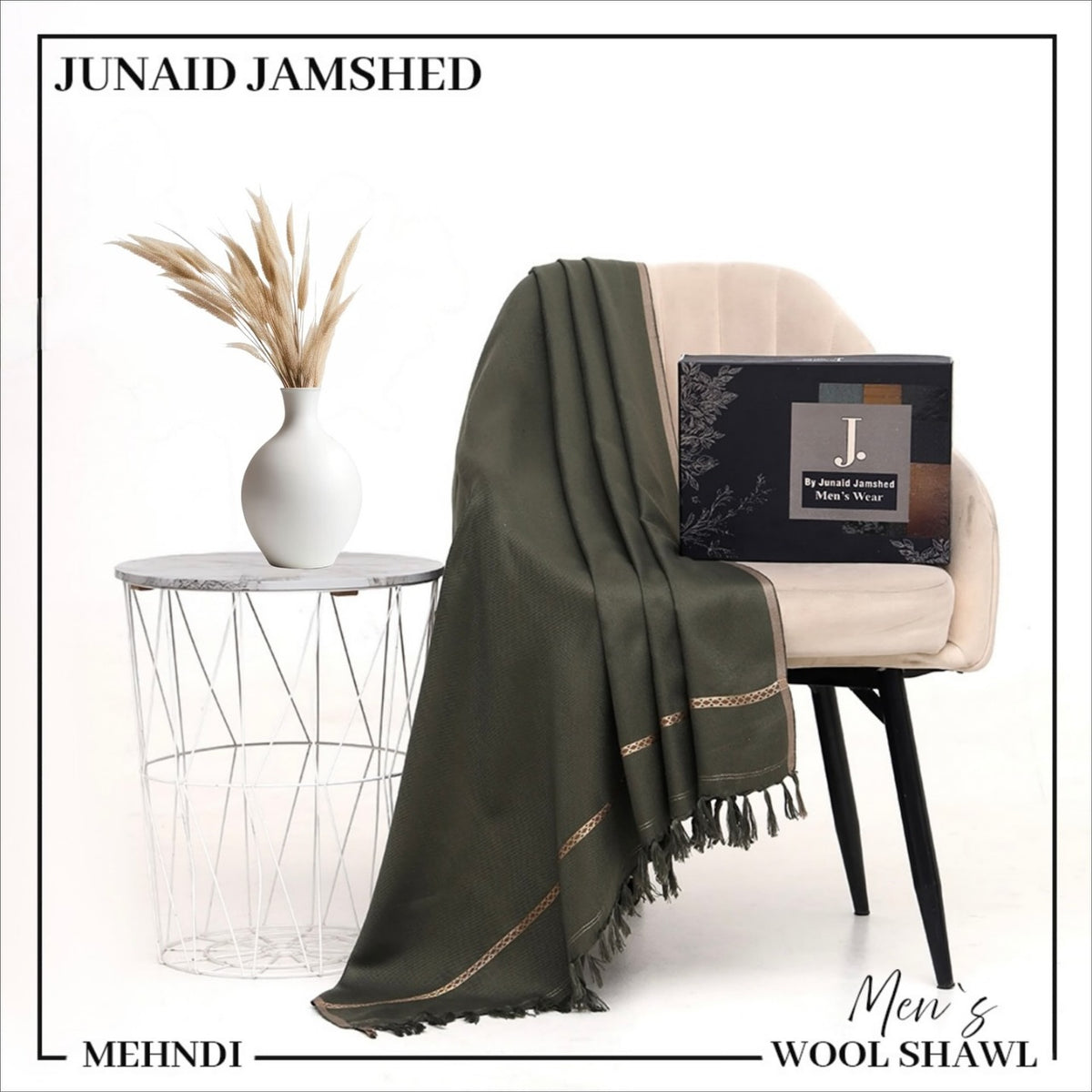 J. Premium Winter Shawl for Men JS 0905