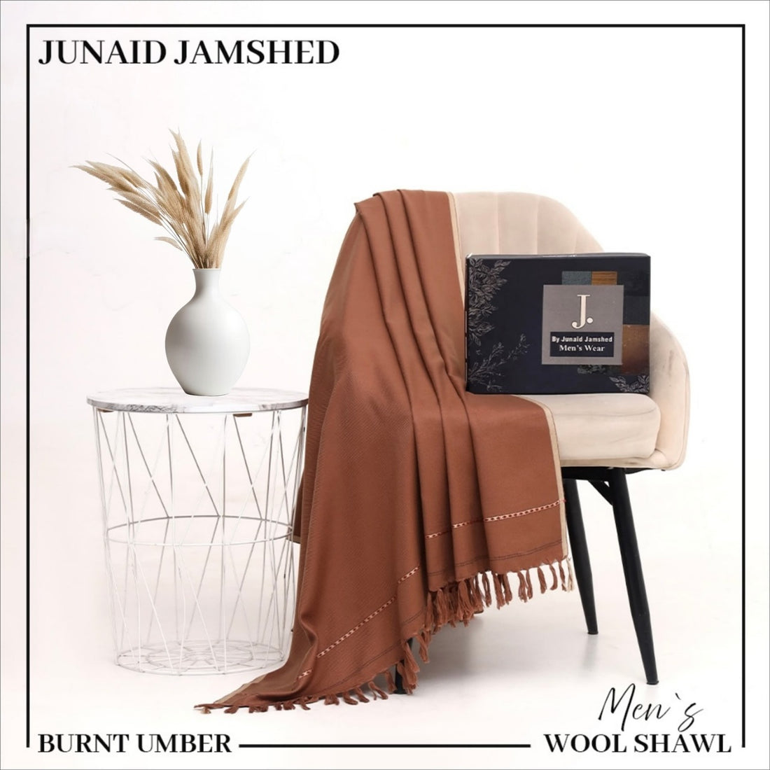 J. Premium Winter Shawl for Men JS 0907