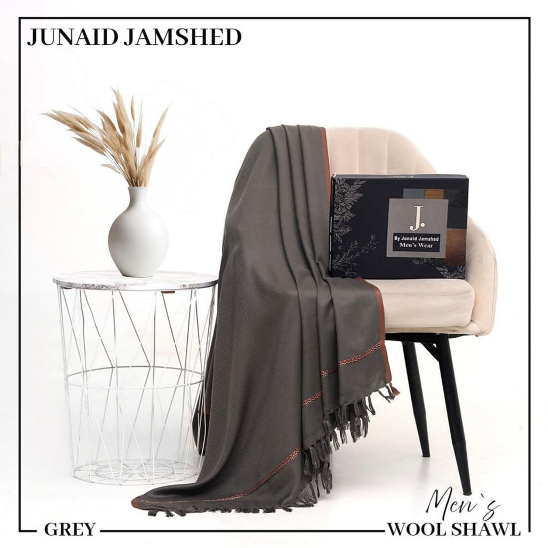 J. Premium Winter Shawl for Men JS 0910